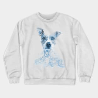 Staffie in the Smoke // Bilcos Designs Crewneck Sweatshirt